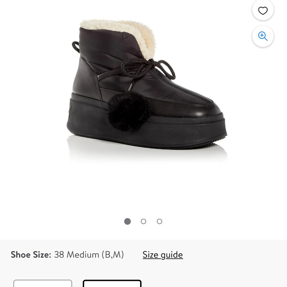 Chic Black Fur-Lined Platform Boots